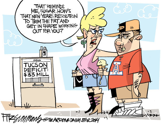 Daily Fitz Cartoon: City